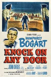 Knock on Any Door - Poster