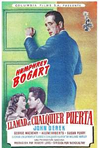 Knock on Any Door - Poster