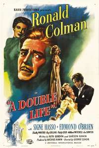 A Double Life - Posters