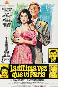 The Last Time I Saw Paris - Poster