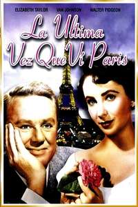 The Last Time I Saw Paris - Poster
