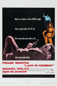 Lady in Cement - Poster
