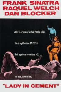 Lady in Cement - Poster