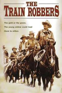 The Train Robbers - Poster