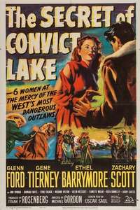 The Secret of Convict Lake - Poster