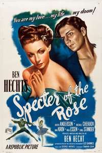 Specter of the Rose - Posters