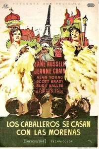 Gentlemen Marry Brunettes - Posters