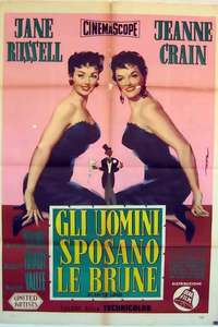 Gentlemen Marry Brunettes - Posters