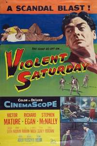 Violent Saturday - Poster