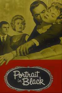 Portrait in Black - Poster
