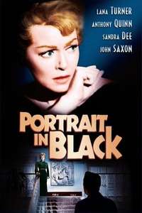 Portrait in Black - Poster