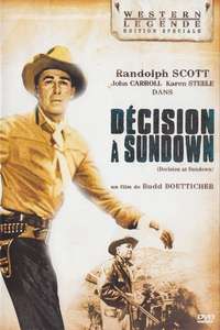 Decision at Sundown - Poster