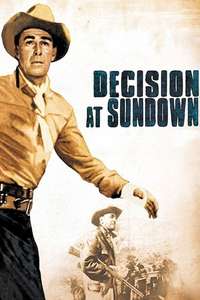 Decision at Sundown - Poster