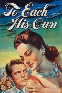 To Each His Own - Poster