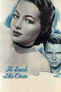 To Each His Own - Poster
