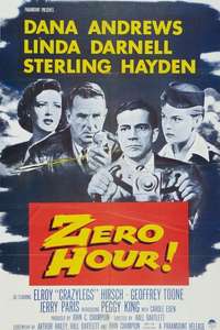 Zero Hour! - Poster