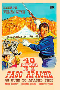 40 Guns to Apache Pass - Poster