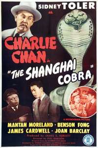 Charlie Chan in The Shanghai Cobra - Poster