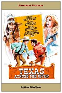 Texas Across the River - Poster