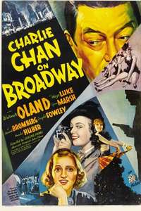 Charlie Chan on Broadway - Poster