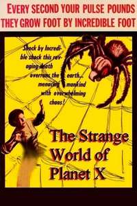 The Strange World of Planet X - Posters