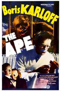 The Ape - Posters