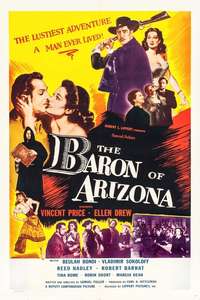 The Baron of Arizona - Poster