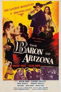The Baron of Arizona - Poster