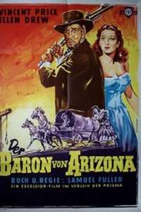 The Baron of Arizona - Poster