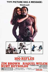 100 Rifles - Poster