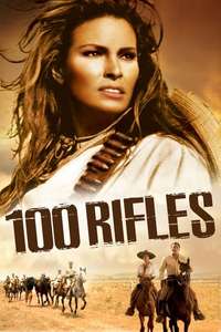 100 Rifles - Poster