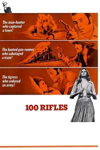 100 Rifles - Poster