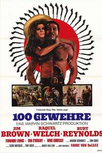 100 Rifles - Poster
