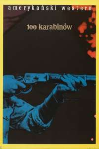 100 Rifles - Poster