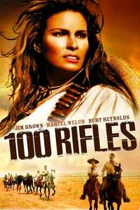 100 Rifles - Poster