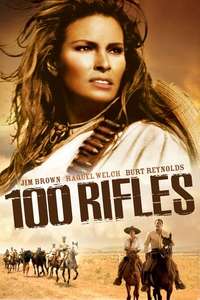 100 Rifles - Poster