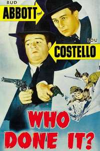 Who Done It? - Posters