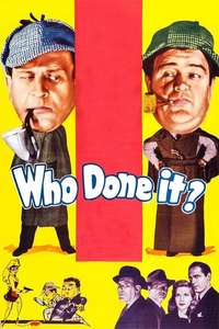 Who Done It? - Posters