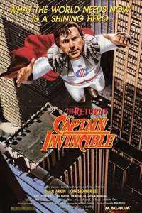 The Return of Captain Invincible - Posters