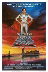 The Return of Captain Invincible - Posters