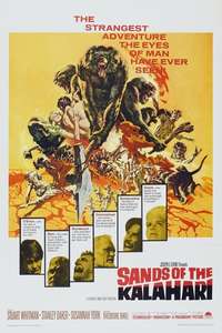 Sands of the Kalahari - Poster