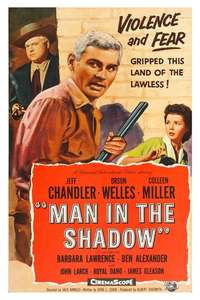 Man in the Shadow - Poster