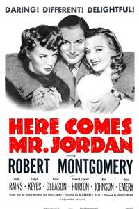 Here Comes Mr. Jordan - Poster