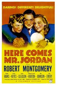 Here Comes Mr. Jordan - Poster