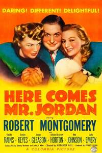 Here Comes Mr. Jordan - Poster