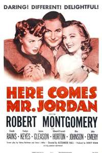 Here Comes Mr. Jordan - Poster