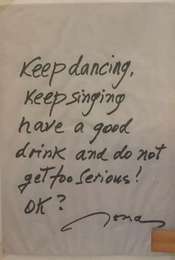 Keep singing: a tribute to Jonas Mekas