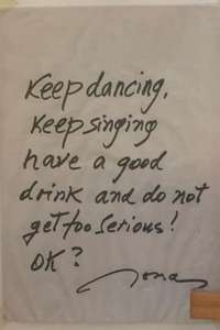 Keep singing: a tribute to Jonas Mekas - Poster