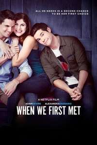 When We First Met - Poster