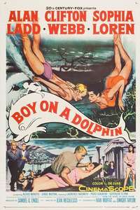 Boy on a Dolphin - Poster